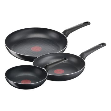 Tefal SimpleCook Titanyum 1X 20/24/28 cm Difüzyon Tabanlı 3'lü Tava Seti
