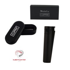 Clipper Mıknatıslı İsme Özel Siyah