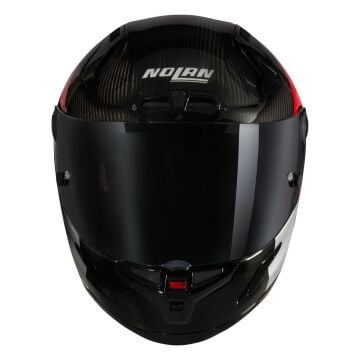 Nolan X-804 RS Combo Gara 351 Karbon Kapalı Motosiklet Kaskı Siyah/Kırmızı XL