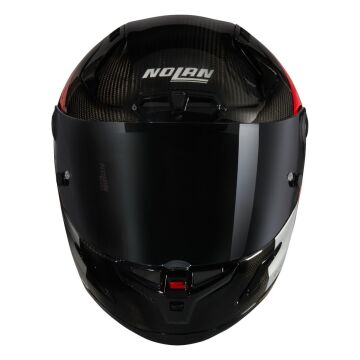 Nolan X-804 RS Combo Gara 351 Karbon Kapalı Motosiklet Kaskı Siyah/Kırmızı XL