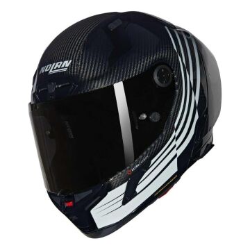 Nolan X-804 RS Ala 345 Karbon Kapalı Motosiklet Kaskı Siyah XL