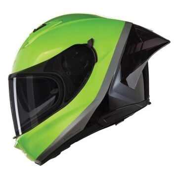 Nolan N60-6 Sport 348 Kapalı Motosiklet Kaskı Yeşil/Siyah