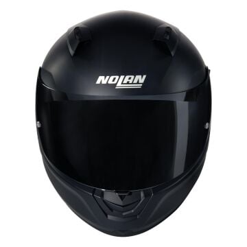 Nolan N60-6 Sport Argento 333 Kapalı Motosiklet Kaskı Mat Siyah Gümüş Cam XXL