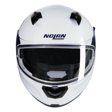 Nolan N60-6 Classico 305 Kapalı Motosiklet Kaskı Metalik Beyaz M