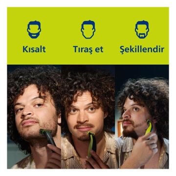 Philips OneBlade QP2824/10 Yüz ve Vücut Hibrit Tıraş Makinesi