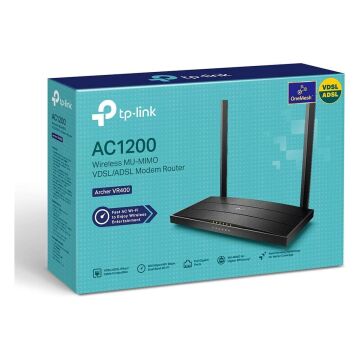 TP-Link Archer VR400 AC1200 Dual Band VDSL/ADSL Fiber Modem Router