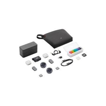 DJI Mic Mini 2 (2 TX + 1 RX + Charging Case) Kablosuz Mikrofon Seti