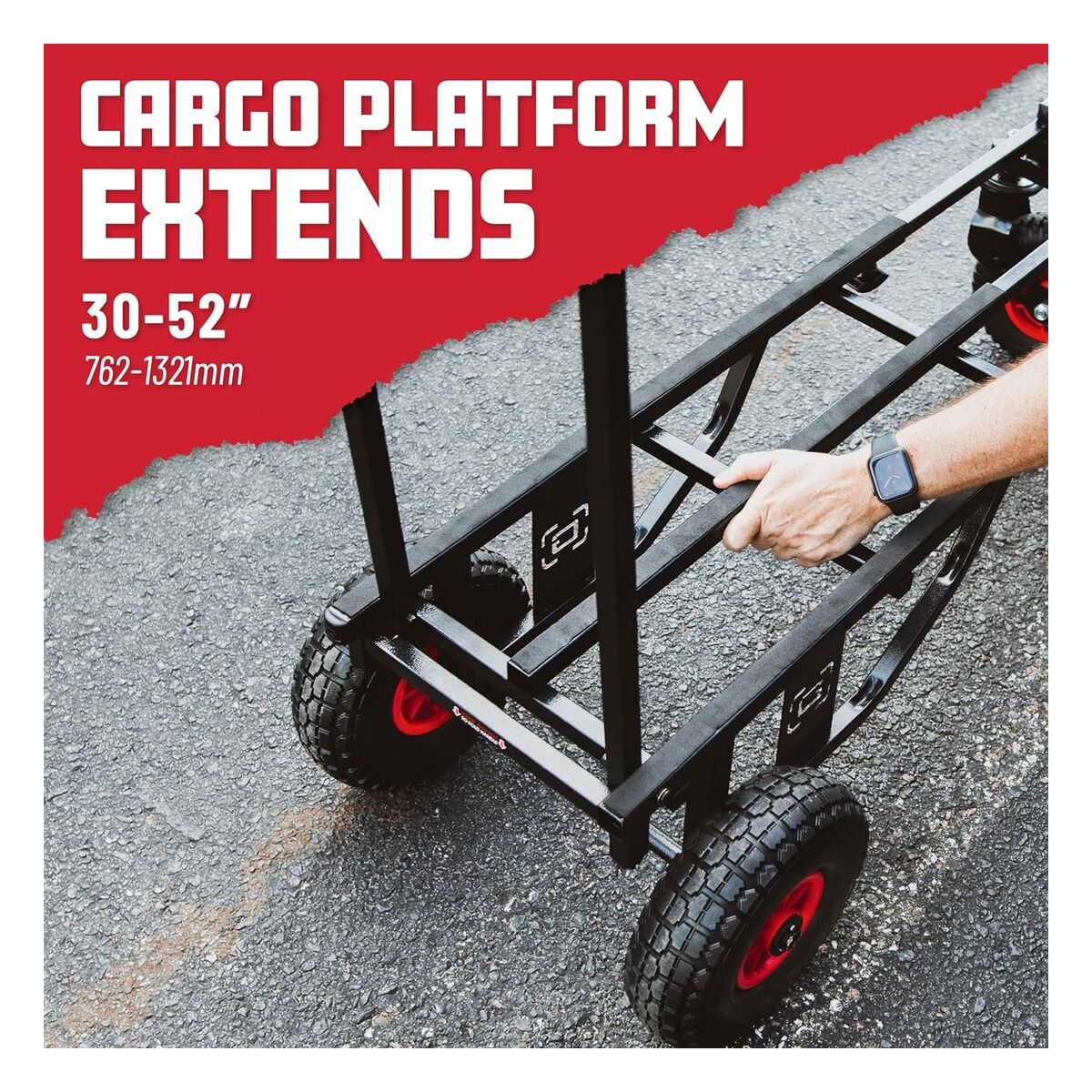 Gator Frameworks 226 kg Kapasiteli Katlanır Çok Amaçlı Taşıma Arabası