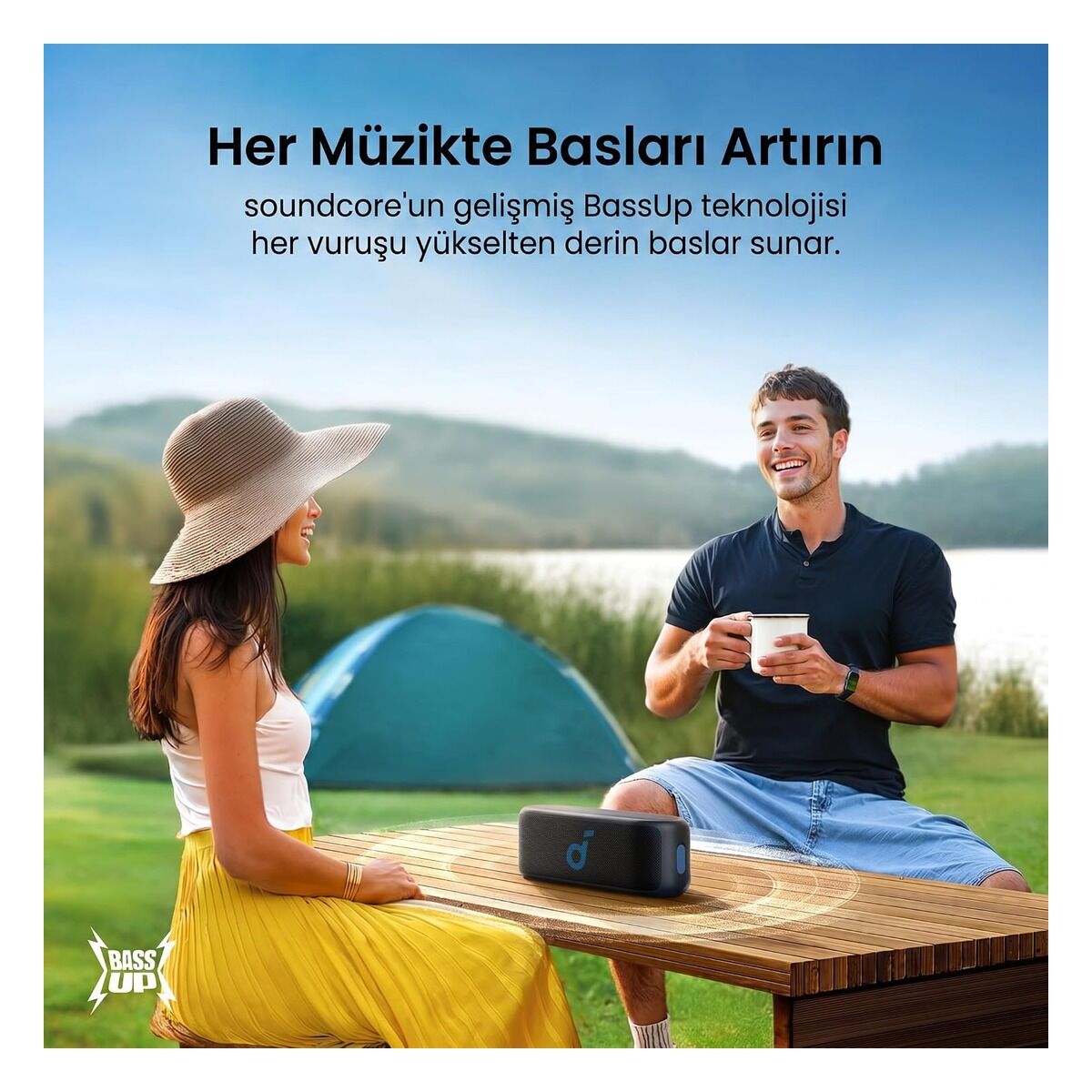 Anker Soundcore Select 2S A3171 20W IPX7 Bluetooth Hoparlör Siyah