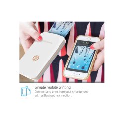 HP Sprocket Plus Beyaz Fotoğraf Yazıcı