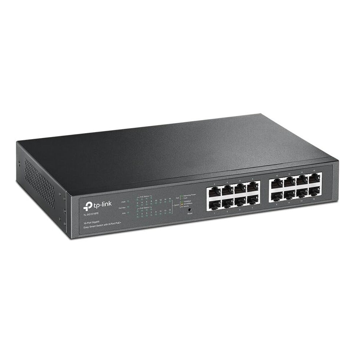 TP-Link TL-SG1016PE 16 Port Gigabit 8 Port PoE+ 110W Easy Smart Switch
