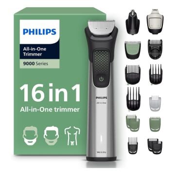 Philips 9000 Serisi MG9532/15 Erkek Bakım Seti 16'sı 1 Arada Islak Kuru Tıraş Makinesi