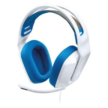 Logitech G335 Kablolu 3.5 mm Mikrofonlu Oyuncu Kulaklığı Beyaz