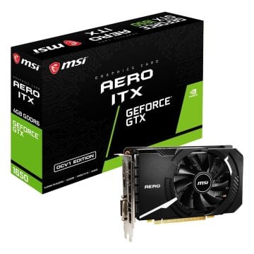 MSI GeForce GTX 1650 D6 AERO ITX OCV1 4GB GDDR6 128 Bit Ekran Kartı