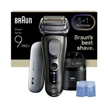 Braun Series 9 PRO+ Elektrikli Tıraş Makinesi, Islak ve Kuru, SmartCare Merkezi, 9675CC