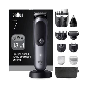 Braun Hepsi Bir Arada Series 7, 13'ü 1 arada Tıraş Kiti, ProBlade, AutoSense, AIO7560 Tıraş Makineleri