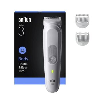 Braun Vücut Tıraş Makinesi Series 3, +3 Aksesuar, Su Geçirmez, BG3530 Tıraş Makineleri