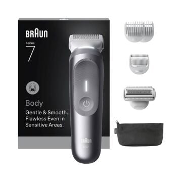 Braun Vücut Tıraş Makinesi Series 7, +6 Aksesuar, Kompakt, SmartLight, BG7550 Tıraş Makineleri