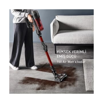 Tefal TY9A7 X-Force Flex 13.60 Animal Kablosuz Şarjlı Dikey Elektrikli Süpürge Elektirikli Ev Aletleri