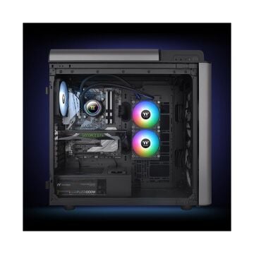 Tefal THERMALTAKE TH240 V2 ARGB Led Fanlı 240mm Intel/AM5 Uyumlu Sıvı Soğutma Sistemi Elektirikli Ev Aletleri
