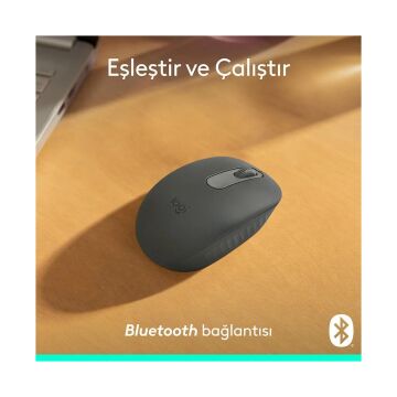 LOGITECH M196 GRAPHIT MOUSE + NERO NOTEBOOK SIRT CANTASI