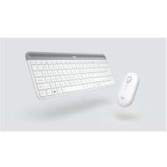 Logitech MK470 Kablosuz Klavye & Mouse Beyaz