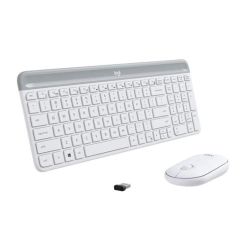 Logitech MK470 Kablosuz Klavye & Mouse Beyaz