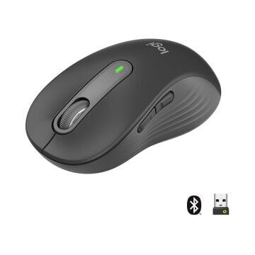 LOGITECH SIGNATURE M650 BÜYÜK BOY (SAĞ EL İÇİN) SİLENT KABLOSUZ MOUSE-SİYAH