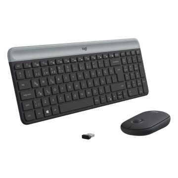 Logitech MK470 Kablosuz Klavye & Mouse Seti Siyah