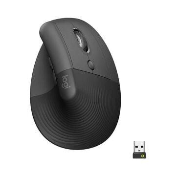 LOGITECH LIFT ERGONOMIK DIKEY SILENT MOUSE-SİYAH