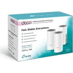 TP-Link Deco E4 AC1200 Tüm Evi Kapsayan Mesh 3'lü WiFi Sistemi