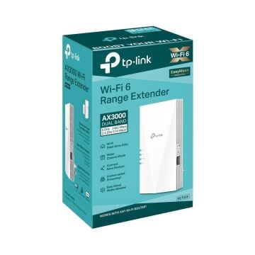 TP-LINK RE700X 574MBPS-2402MBPS DUAL-BANT Wi-Fi 6 MENZİL GENİŞLETİCİ