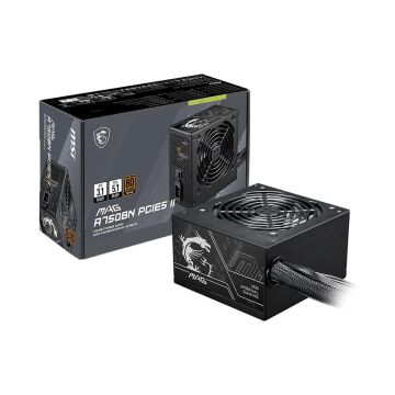 MSI MAG A750BN PCIE5 II 750W 80 PLUS BRONZE GÜÇ KAYNAĞI