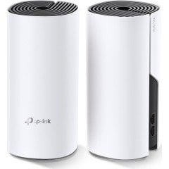 TP-Link Deco M4 (2-Pack) AC1200 Mesh WiFi Sistemi | 260 m² Kapsama, Gigabit Port, Fiber Uyumlu