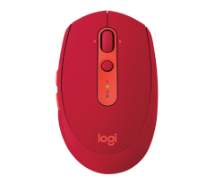 Logitech M590 Multi-Device Sessiz Kablosuz Mouse Kırmızı