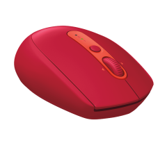 Logitech M590 Multi-Device Sessiz Kablosuz Mouse Kırmızı