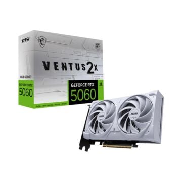 MSI GeForce RTX 5060 VENTUS 2X OC WHITE 8GB GDDR7 128Bit DLSS 4 Ekran Kartı
