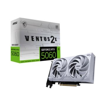 MSI GeForce RTX 5060 VENTUS 2X OC WHITE 8GB GDDR7 128Bit DLSS 4 Ekran Kartı