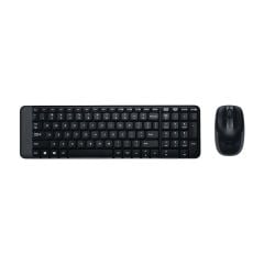 Logitech MK220 Kablosuz Klavye & Mouse Seti-Siyah