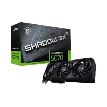 MSI GeForce RTX 5070 SHADOW 3X OC 12GB GDDR7 192Bit DLSS 4 Ekran Kartı