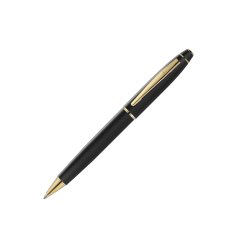 Scrikss Noble 35 Mat Siyah Altın Kalem
