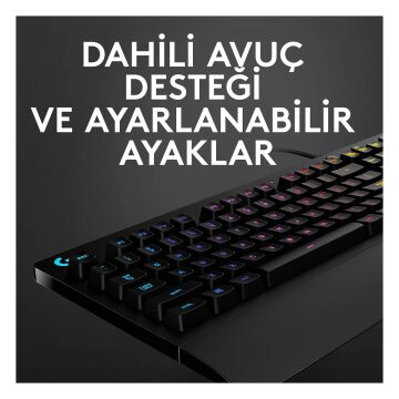 Logitech G213 Prodigy RGB Kablolu Oyuncu Klavyesi