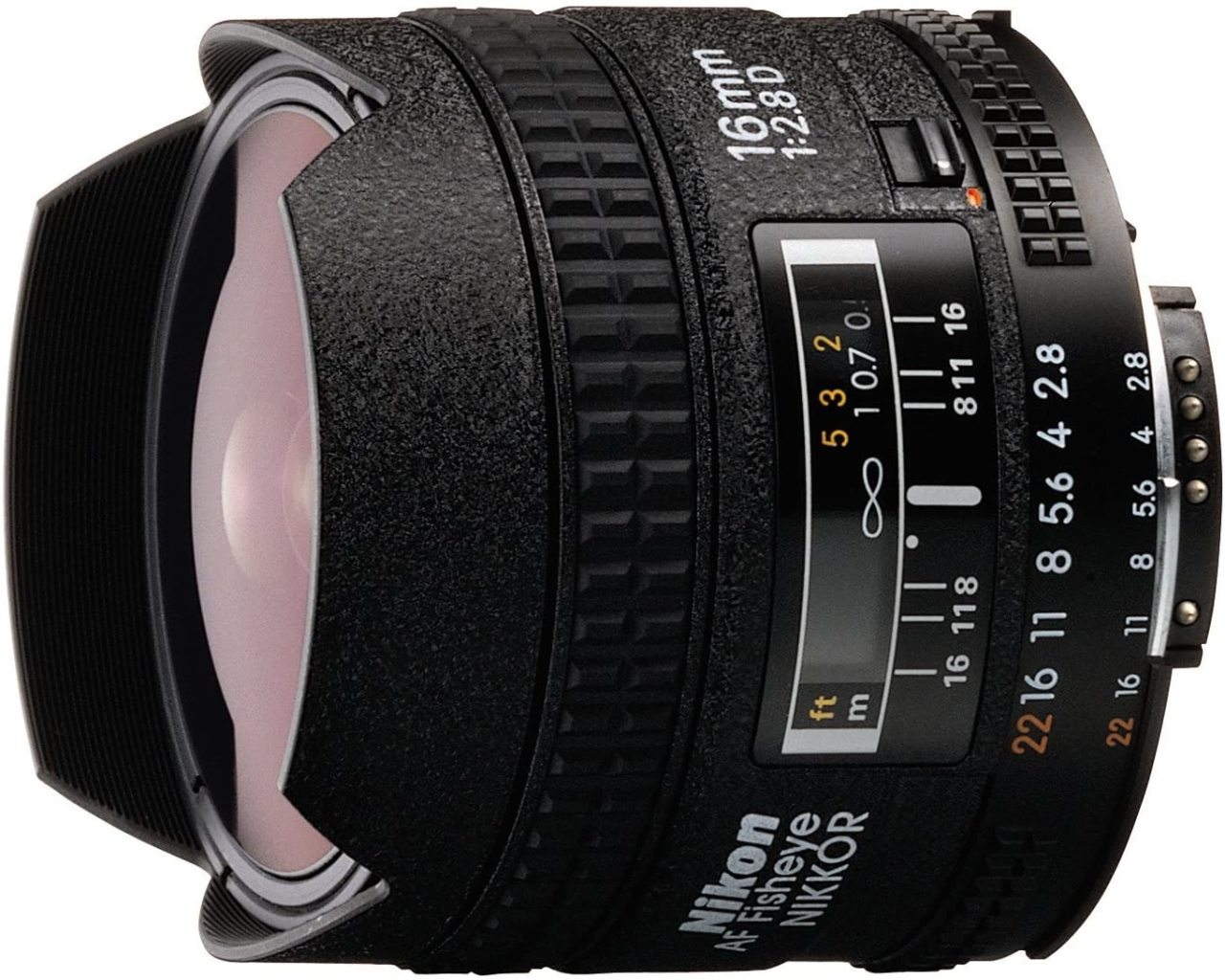 Nikon Af Fisheye Nikkor 16Mm F/2.8D Dslr Lens