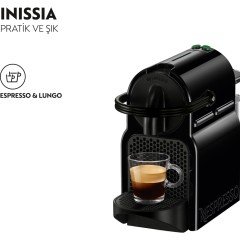 Nespresso İnissia D40 Kahve Makinesi  Black