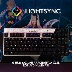 LOGITECH K/DA G Pro Mekanik İngilizce Oyuncu Klavyesi