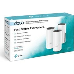 TP-Link Deco M4 AC 1200 Tüm Ev Mesh Wi-Fi Sistemi ( 3 Adet )