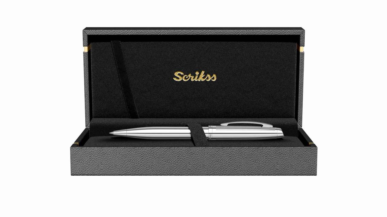 Scrikkss Oscar 39 Krom Tükenmez kalem