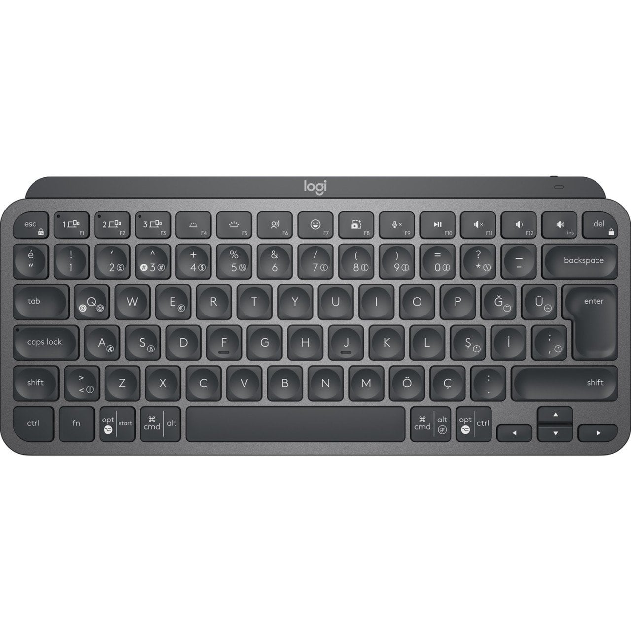 Logitech Mx Keys Mini Minimalist Kablosuz Aydınlatmalı Türkçe