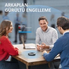 Anker PowerConf Bluetooth Konferans Cihazı Kablosuz Mikrofonlu Hoparlör - A3301