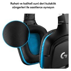 Logitech G G432 DTS 7.1 Surround Ses Kablolu Oyuncu Kulaklığı